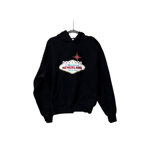 Ronning Welcome to Mythical Neverland Hoodie Size S 100% Cotton Made in Portugal - Picture 3 of 8